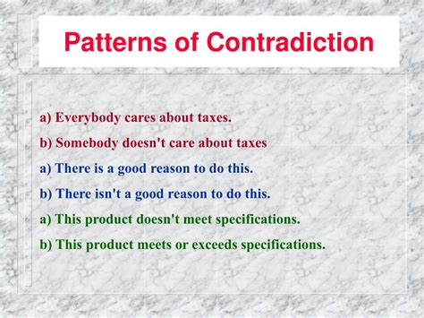 Contradiction PenalbaWeb.com
