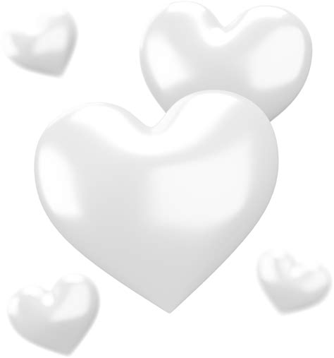 Corazones blancos PenalbaWeb.com