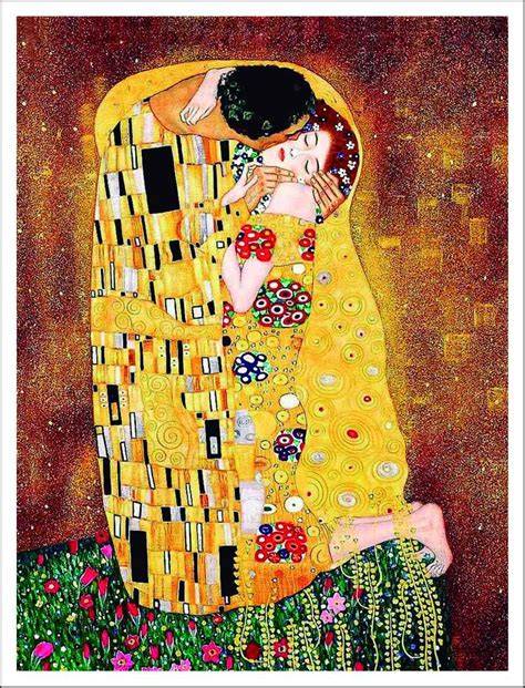 Cuadro beso klimt PenalbaWeb.com