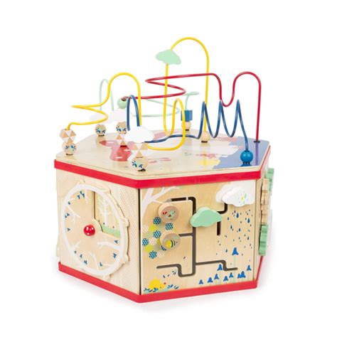 Cubo actividades madera PenalbaWeb.com