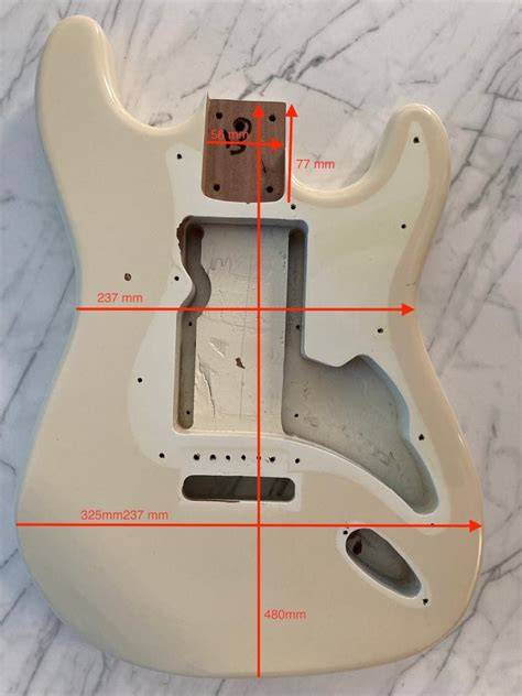 Cuerpo stratocaster PenalbaWeb.com