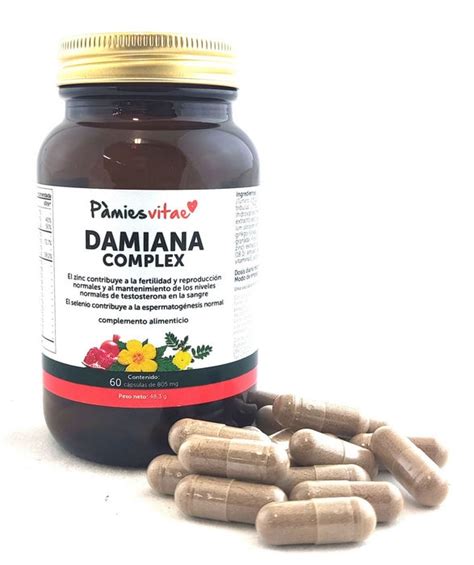 Damiana capsulas PenalbaWeb.com