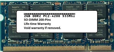 Ddr2 ram pc2 4200 533 sodimm 2gb PenalbaWeb.com