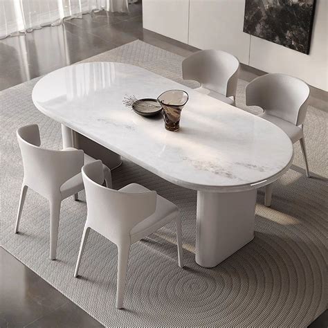Dining table 8 white PenalbaWeb.com