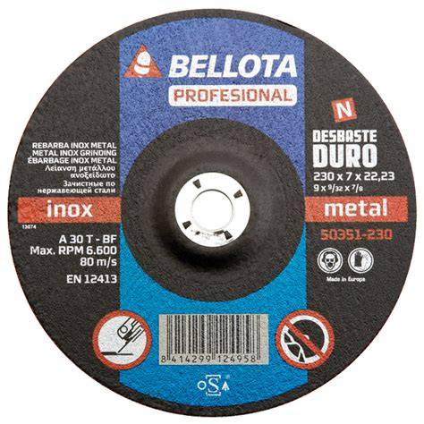 Disco abrasivo bellota PenalbaWeb.com