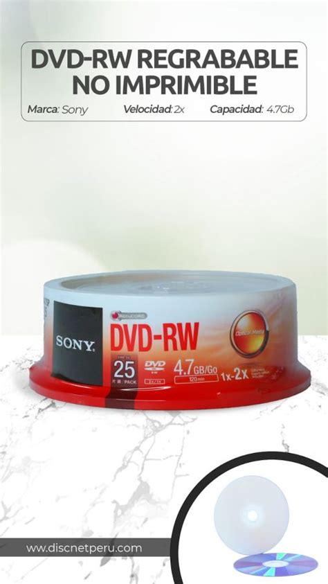 Disco dvd regrabable PenalbaWeb.com