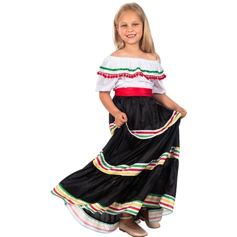 Disfraz mejicana niña PenalbaWeb.com