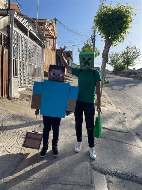 Disfraz de minecraft PenalbaWeb.com