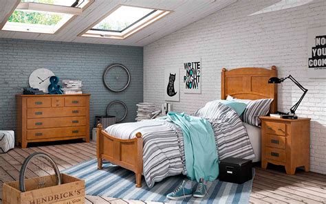 Dormitorio juvenil madera maciza PenalbaWeb.com
