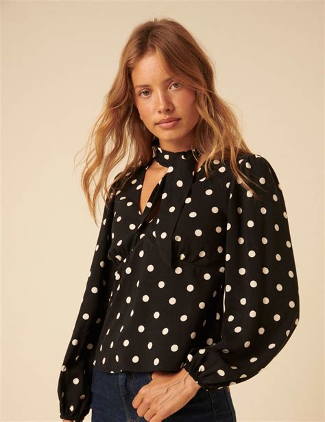 Dot blouse PenalbaWeb.com