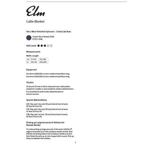 Elm cable PenalbaWeb.com