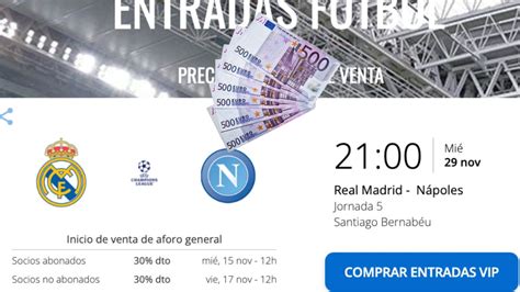 Entradas real madrid PenalbaWeb.com