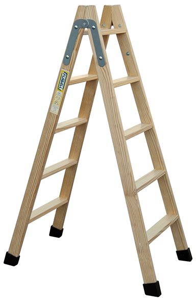 Escalera madera pintor PenalbaWeb.com