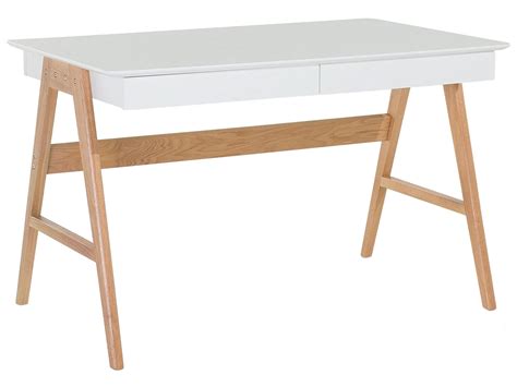 Escritorio madera blanco PenalbaWeb.com