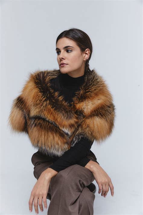 Estola piel zorro PenalbaWeb.com