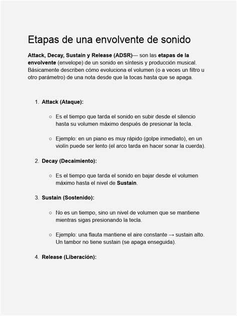 Etapas sonido PenalbaWeb.com