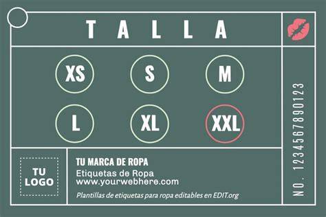 Etiquetas ropa PenalbaWeb.com