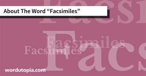 Facsimiles PenalbaWeb.com