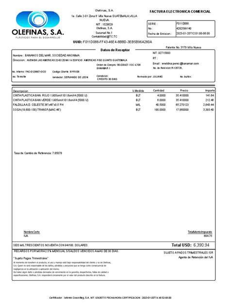 Factura PenalbaWeb.com