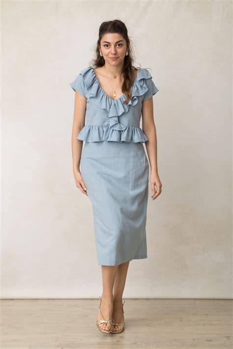 Falda mujer azul PenalbaWeb.com