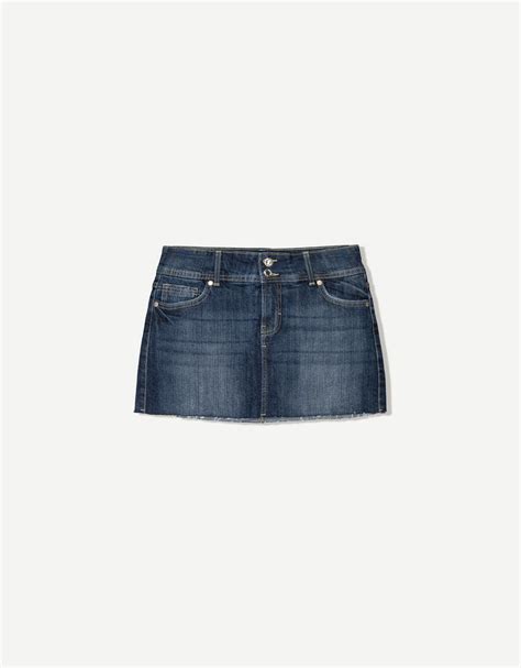 Falda vaquera bershka PenalbaWeb.com