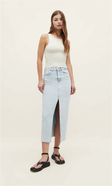 Falda vaquera stradivarius PenalbaWeb.com