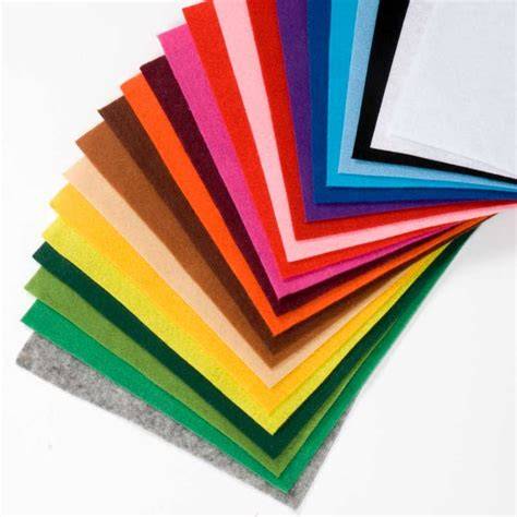 Fieltro de colores PenalbaWeb.com