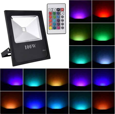 Foco led rgb exterior PenalbaWeb.com