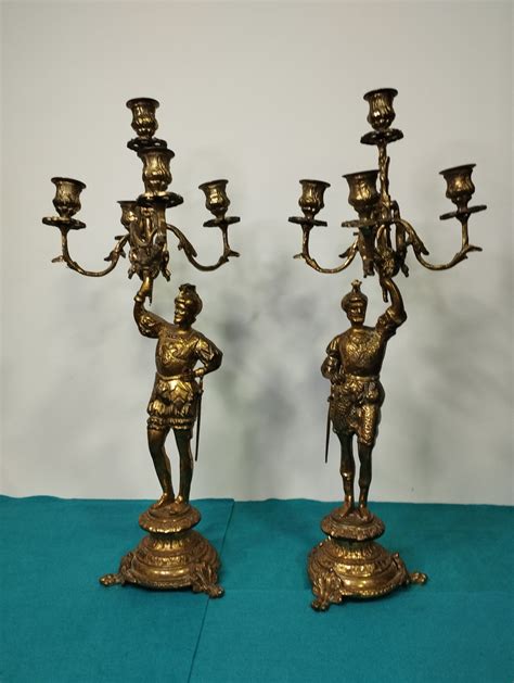 Fotos candelabros bronce PenalbaWeb.com