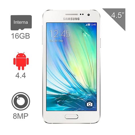 Galaxy a3 blanco PenalbaWeb.com