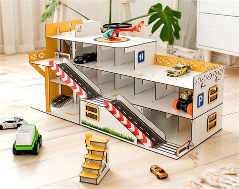 Garaje coches juguete PenalbaWeb.com