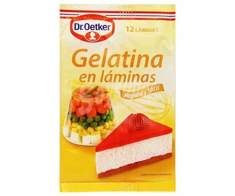 Gelatina en laminas PenalbaWeb.com