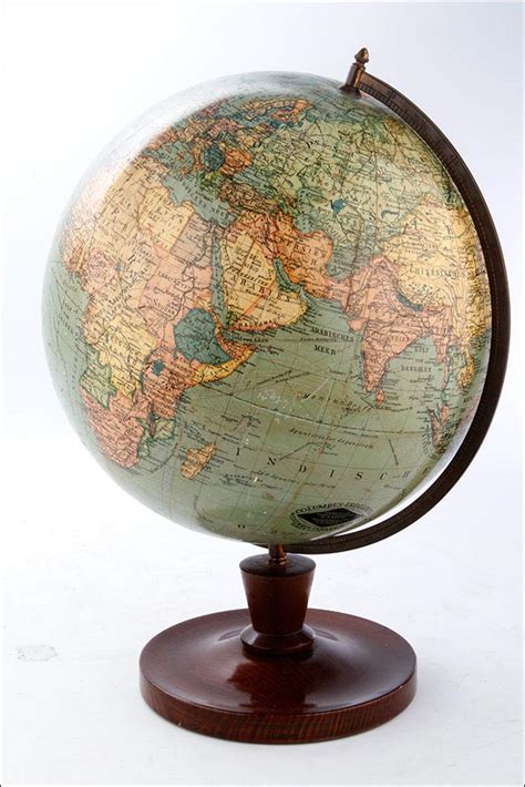 Globo terraqueo antiguo PenalbaWeb.com