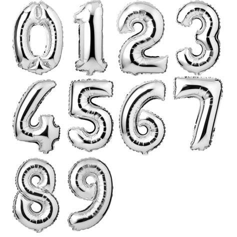 Globos numeros PenalbaWeb.com