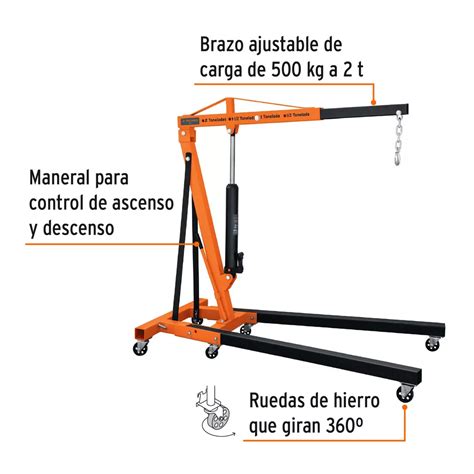 Grua plegable 2 toneladas PenalbaWeb.com
