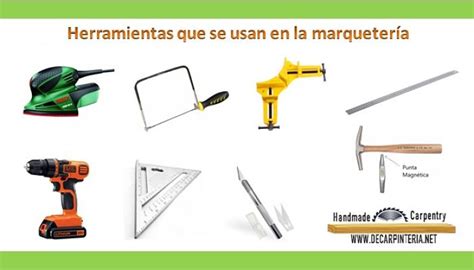 Herramientas marqueteria PenalbaWeb.com