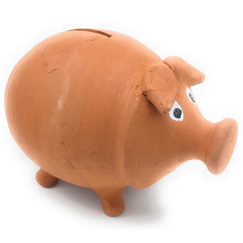 Hucha cerdito barro PenalbaWeb.com