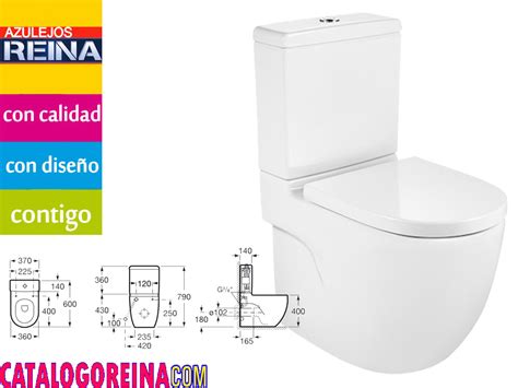 Inodoro roca meridian compacto PenalbaWeb.com