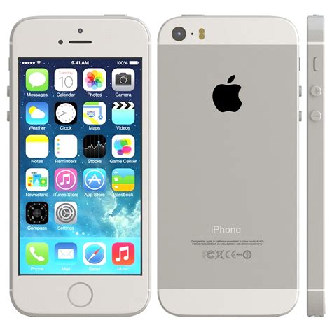 Iphone 5s plata PenalbaWeb.com