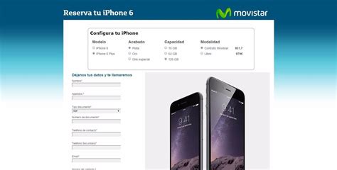 Iphone 6  movistar PenalbaWeb.com