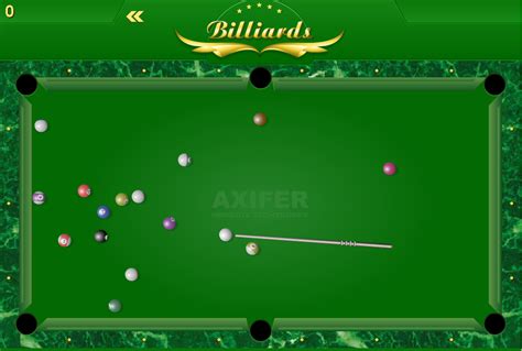 Juego billar PenalbaWeb.com