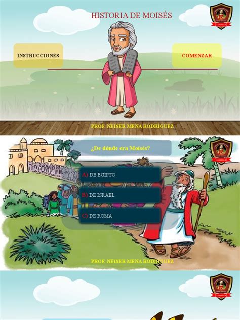 Juego moises PenalbaWeb.com