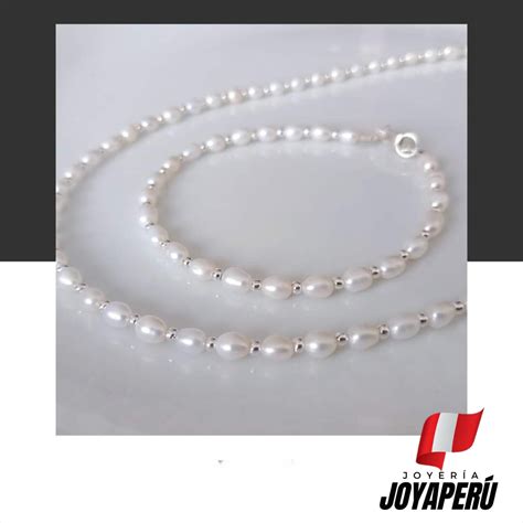 Juego perlas plata PenalbaWeb.com