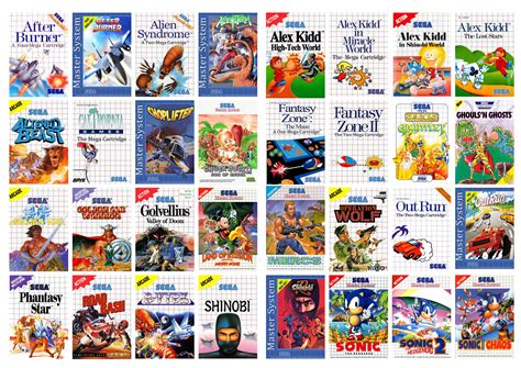 Juegos master system sega PenalbaWeb.com