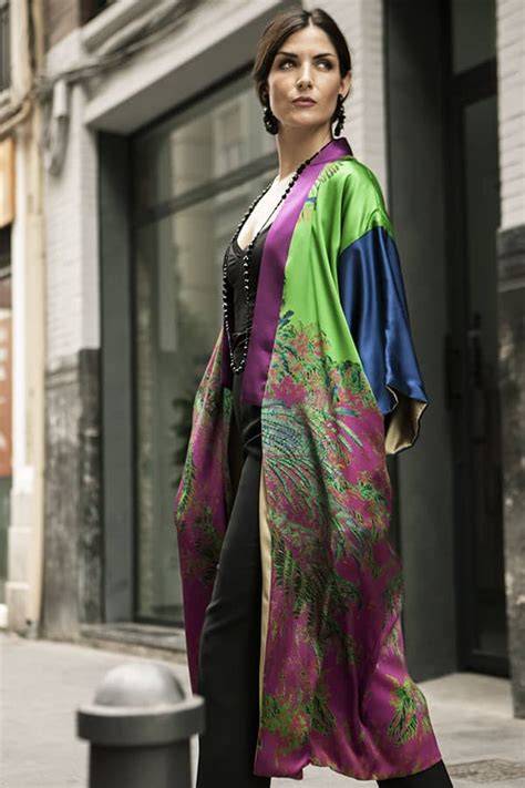 Kimono mujer seda PenalbaWeb.com