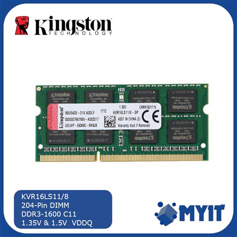 Kingston kvr16ls11 PenalbaWeb.com