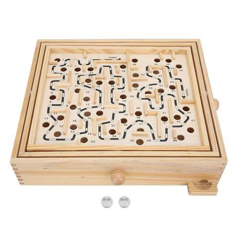 Laberinto madera juego PenalbaWeb.com