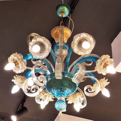 Lampara cristal murano PenalbaWeb.com