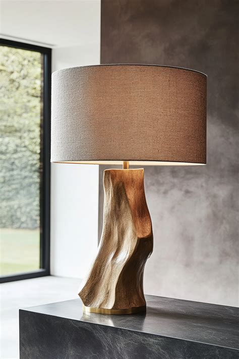 Lampara mesa madera PenalbaWeb.com