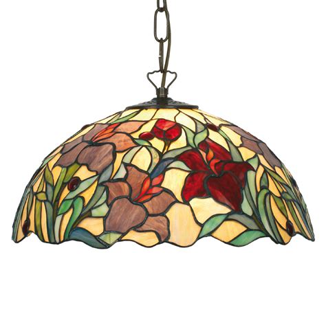 Lampara techo tiffany PenalbaWeb.com